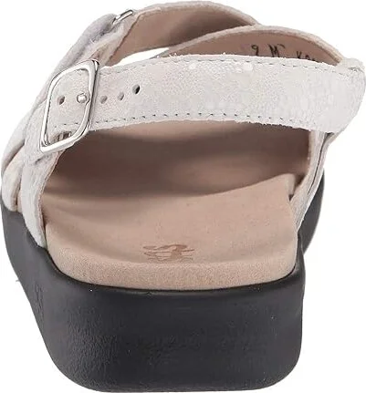 SAS Huggy Adjustable Comfort Sandal Women's Shoes Vanilla : 11 N - Narrow (AA), Leather - Image 5