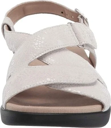 SAS Huggy Adjustable Comfort Sandal Women's Shoes Vanilla : 11 N - Narrow (AA), Leather - Image 6