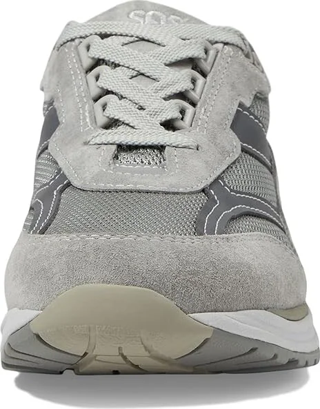 SAS Journey Mesh Comfort Walking Sneaker Men's Shoes Gray : 10 N - Narrow (C), Textile/Suede - Image 6