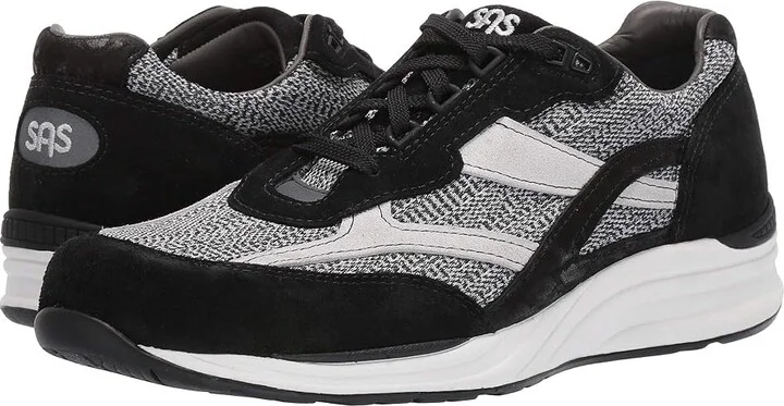 SAS Journey Mesh Lux Men's Shoes Char : 8 W - Wide (E), Suede