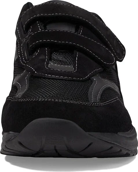 SAS JV Mesh Adjustable Comfort Walking Sneaker Men's Shoes Black : 8 S - Slim (B), Suede - Image 6