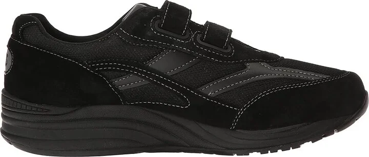 SAS JV Mesh Adjustable Comfort Walking Sneaker Men's Shoes Black : 8 S - Slim (B), Suede - Image 8