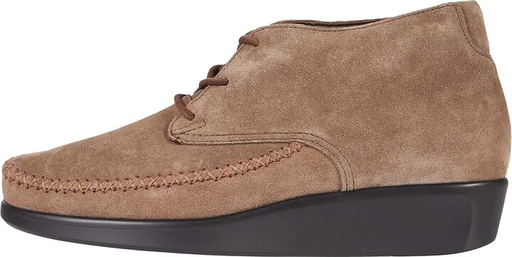 SAS Kich Women's Shoes Almond : 6 M - Medium (B), Suede - Image 6