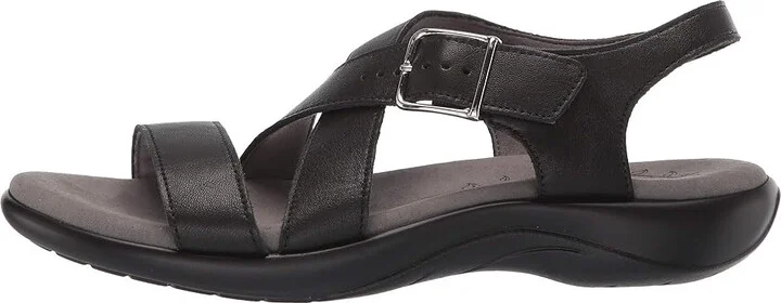 SAS Laguna Women's Sandals Black : 11.5 M - Medium (B), Leather - Image 7