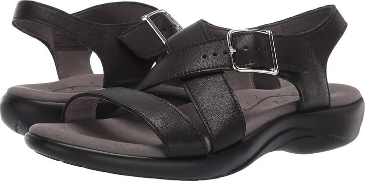 SAS Laguna Women's Sandals Black : 11.5 M - Medium (B), Leather