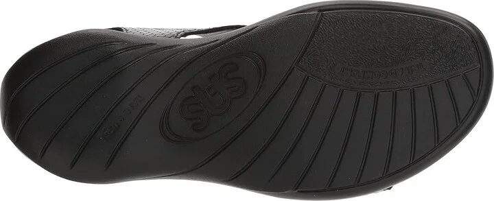 SAS Laguna Women's Sandals Weave Nero : 6.5 S - Slim (AAA), Leather - Image 4
