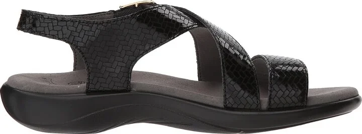 SAS Laguna Women's Sandals Weave Nero : 6.5 S - Slim (AAA), Leather - Image 8