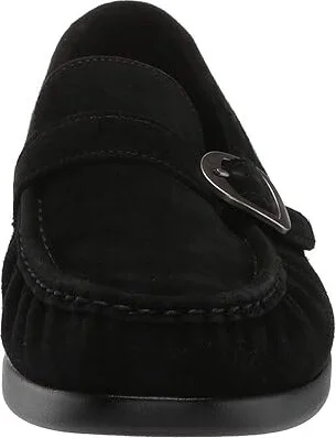SAS Lara Comfort Loafer Women's Shoes Black Suede : 7 S - Slim (AAA) - Image 6