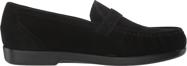 SAS Lara Comfort Loafer Women's Shoes Black Suede : 7 S - Slim (AAA) - Image 8