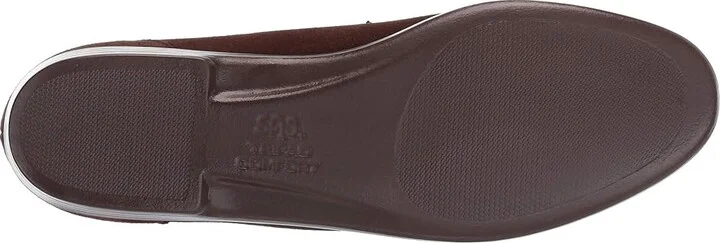 SAS Lara Comfort Loafer Women's Shoes Brown Suede : 7.5 N - Narrow (AA) - Image 4