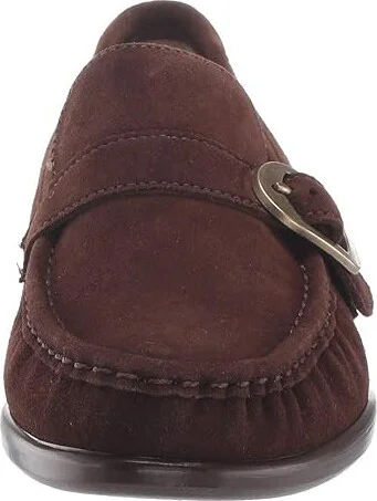 SAS Lara Comfort Loafer Women's Shoes Brown Suede : 7.5 N - Narrow (AA) - Image 6