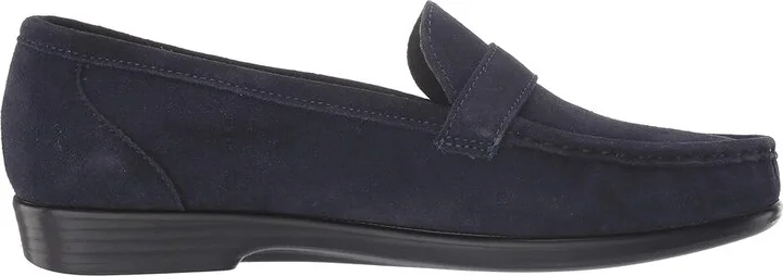 SAS Lara Comfort Loafer Women's Shoes Navy Suede : 5.5 M - Medium (B) - Image 8