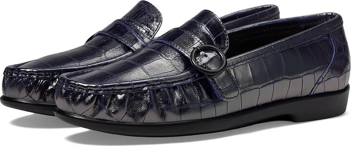 SAS Lara Comfort Loafer Women's Shoes Orion : 9 M - Medium (B), Suede