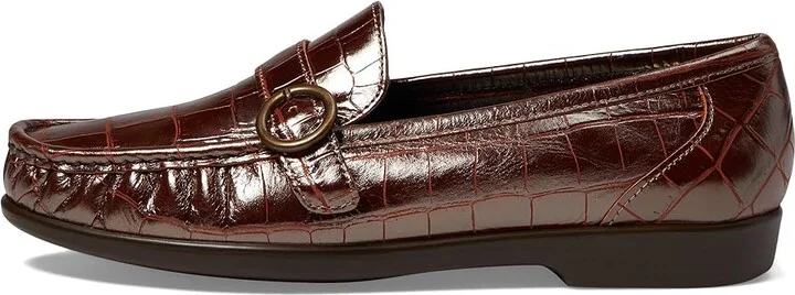 SAS Lara Comfort Loafer Women's Shoes Terracotta : 7 WW - Double Wide (D), Suede - Image 6