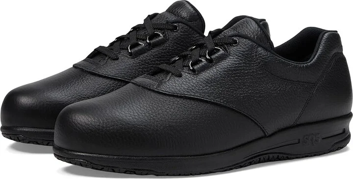 SAS Liberty Slip Resistant Lace Up Women's Shoes Black : 6 S - Slim (AAA), Leather