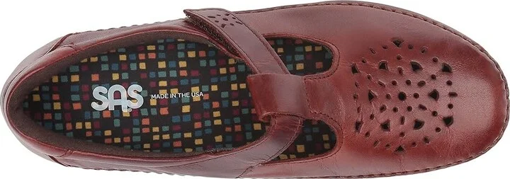 SAS Loafers Women's Shoes Walnut : 7 N - Narrow (AA), Leather - Image 3