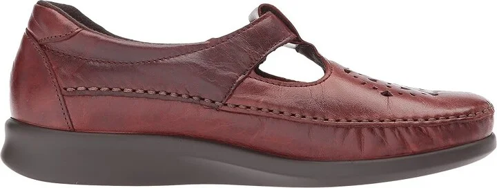 SAS Loafers Women's Shoes Walnut : 7 N - Narrow (AA), Leather - Image 8