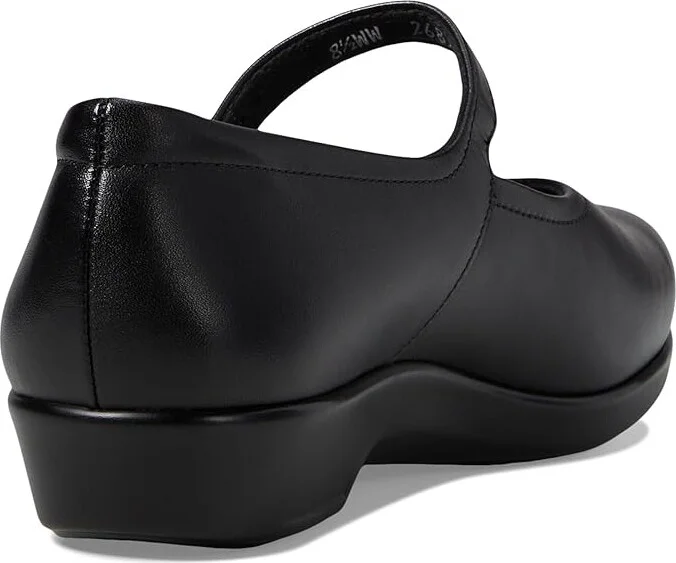 SAS Maria Comfort Mary Jane Women's Shoes Black : 6 S - Slim (AAA), Leather - Image 5