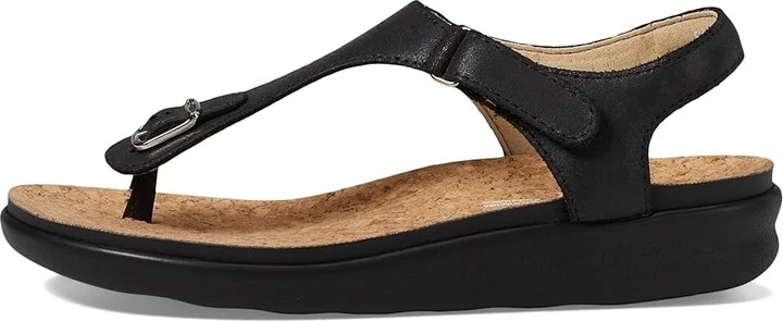 SAS Marina Women's Shoes Black : 5 M - Medium (B), Leather - Image 7