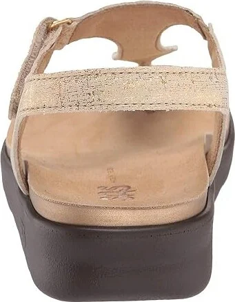 SAS Marina Women's Shoes Shiny Gold : 10.5 M - Medium (B), Leather - Image 5