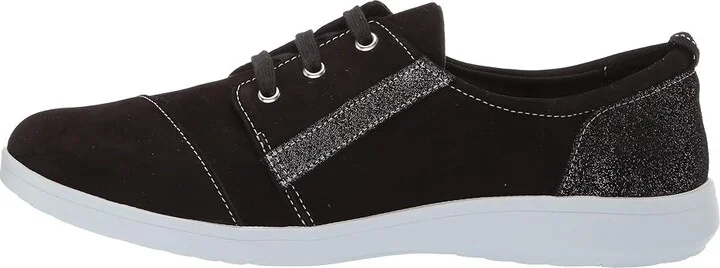 SAS Marnie Comfort Lace Up Sneaker Women's Lace up casual Shoes Black/Sparkle : 5 M - Medium (B), Leather - Image 7