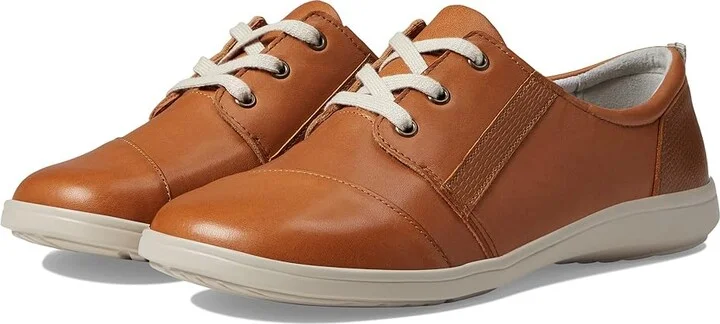 SAS Marnie Comfort Lace Up Sneaker Women's Lace up casual Shoes Cedar : 7 N - Narrow (AA), Leather