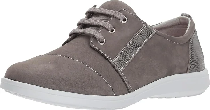 SAS Marnie Comfort Lace Up Sneaker Women's Lace up casual Shoes Gris/Snake : 10.5 M - Medium (B), Leather - Image 2