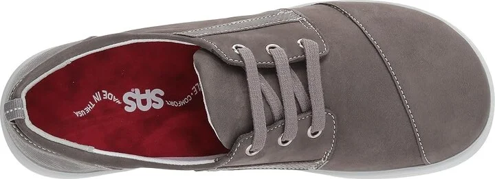 SAS Marnie Comfort Lace Up Sneaker Women's Lace up casual Shoes Gris/Snake : 10.5 M - Medium (B), Leather - Image 3