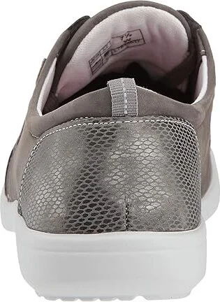 SAS Marnie Comfort Lace Up Sneaker Women's Lace up casual Shoes Gris/Snake : 10.5 M - Medium (B), Leather - Image 5
