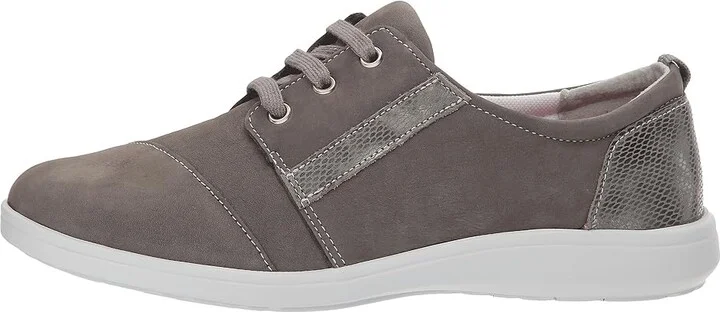 SAS Marnie Comfort Lace Up Sneaker Women's Lace up casual Shoes Gris/Snake : 10.5 M - Medium (B), Leather - Image 7