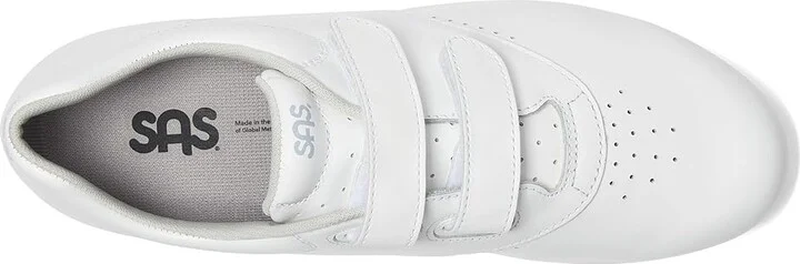 SAS Me Too Adjustable Comfort Shoe Women's Shoes White : 6 N - Narrow (AA), Leather - Image 3