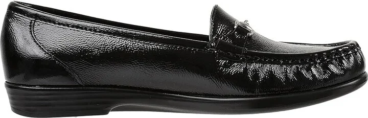 SAS Metro Comfort Bit Loafer Women's Shoes Black Patent : 6 S - Slim (AAA) - Image 8
