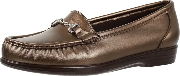 SAS Metro Comfort Bit Loafer Women's Shoes Bronze : 9.5 W - Wide (C) - Image 2