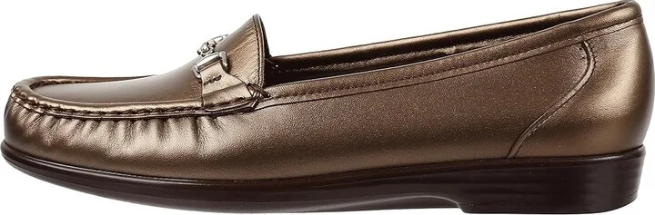 SAS Metro Comfort Bit Loafer Women's Shoes Bronze : 9.5 W - Wide (C) - Image 7