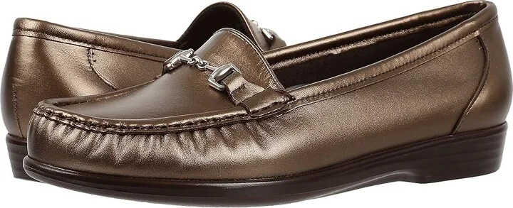 SAS Metro Comfort Bit Loafer Women's Shoes Bronze : 9.5 W - Wide (C)