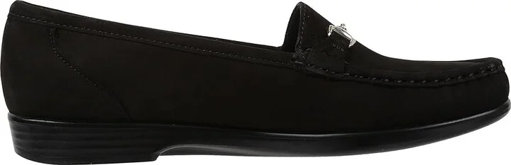 SAS Metro Comfort Bit Loafer Women's Shoes Charcoal Nubuck : 7 N - Narrow (AA) - Image 8