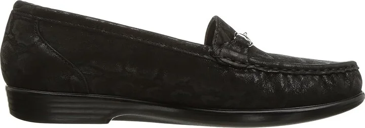 SAS Metro Comfort Bit Loafer Women's Shoes Nero Snake : 10.5 N - Narrow (AA), Leather - Image 8
