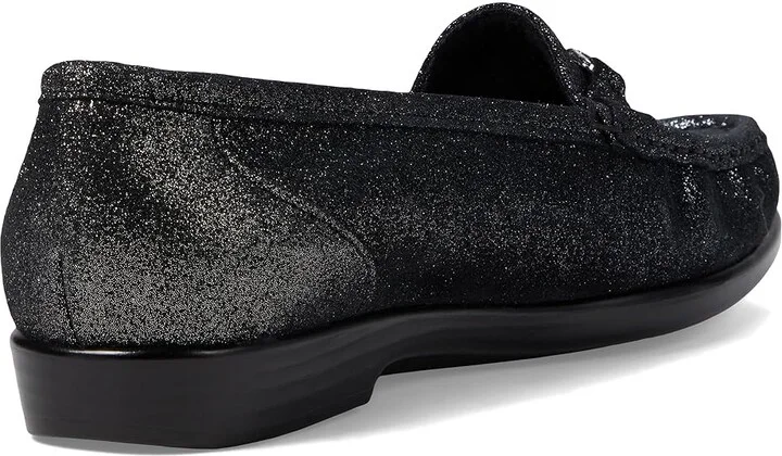 SAS Metro Comfort Bit Loafer Women's Shoes Sparkle Black : 7 M - Medium (B), Leather - Image 4