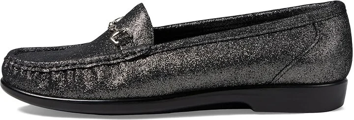 SAS Metro Comfort Bit Loafer Women's Shoes Sparkle Black : 7 M - Medium (B), Leather - Image 6