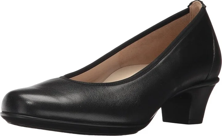 SAS Milano Comfort Pumps Women's Shoes Black : 7 (N) Narrow, Leather - Image 2