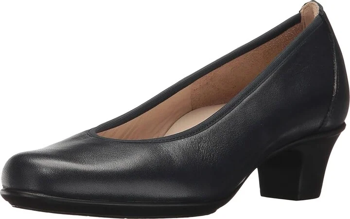SAS Milano Comfort Pumps Women's Shoes Navy : 7 (N) Narrow, Leather - Image 2