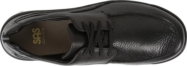 SAS Move On Lace Up Comfort Shoe Men's Shoes Black : 10 N - Narrow (C), Leather - Image 3