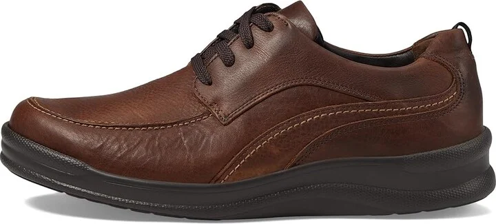 SAS Move On Lace Up Comfort Shoe Men's Shoes Brown : 10 N - Narrow (C), Leather - Image 7