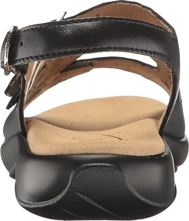 SAS Mystic Adjustable Comfort Sandal Women's Shoes Black : 6 S - Slim (AAA), Leather - Image 5