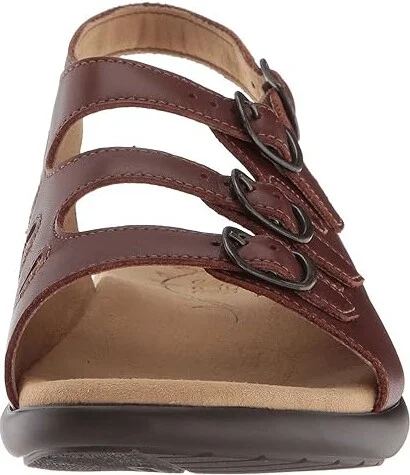 SAS Mystic Adjustable Comfort Sandal Women's Shoes Henna : 11.5 S - Slim (AAA), Leather - Image 6