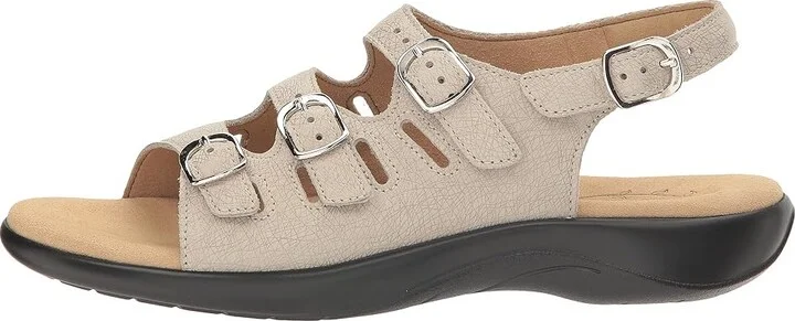 SAS Mystic Adjustable Comfort Sandal Women's Shoes Web Linen : 6.5 S - Slim (AAA), Leather - Image 7