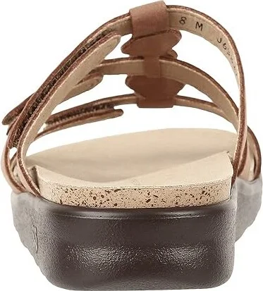 SAS Naples Adjustable Comfort Slide Sandal Women's Shoes Praline : 5.5 M - Medium (B), Leather - Image 5