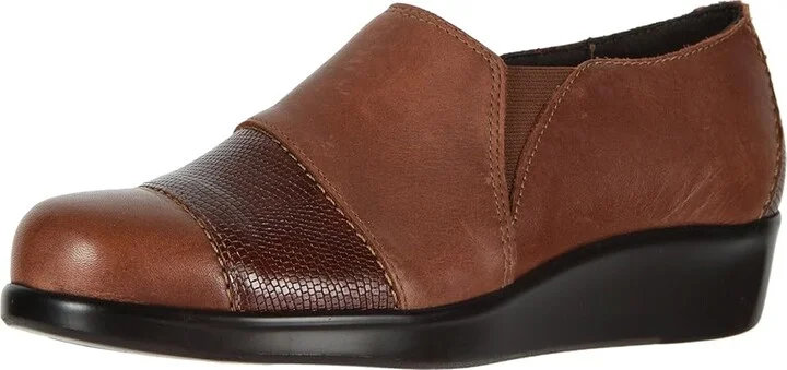SAS Nora Women's Slip on Shoes Auburn/Lizard : 7 S - Slim (AAA), Leather - Image 2