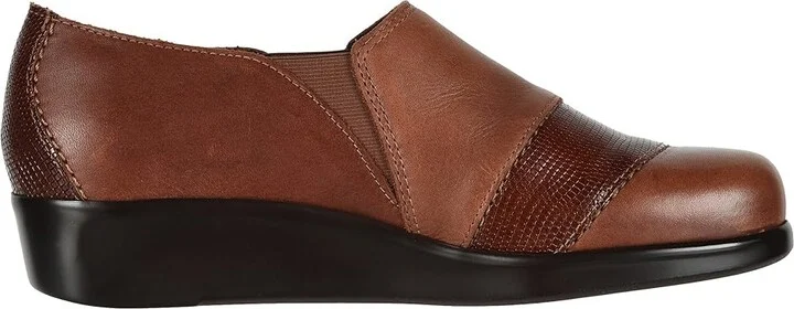 SAS Nora Women's Slip on Shoes Auburn/Lizard : 7 S - Slim (AAA), Leather - Image 8