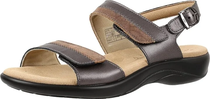 SAS Nudu Adjustable Comfort Sandal Women's Shoes Dusk : 7 N - Narrow (AA), Leather - Image 2